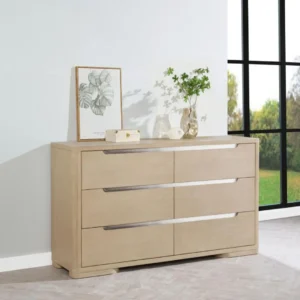 Ladera Light Elm Bedroom Dresser By Coaster Furniture