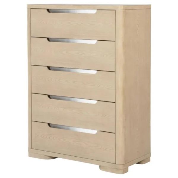 Ladera 5 Drawer Chest of Drawers Light Elm By Coaster Furniture - Image 3