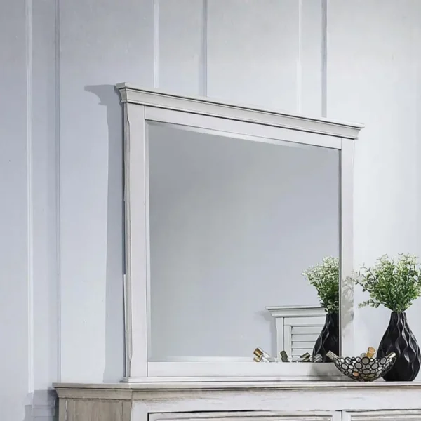 Franco Distressed White Bedroom Set By Coaster Furniture - Image 6