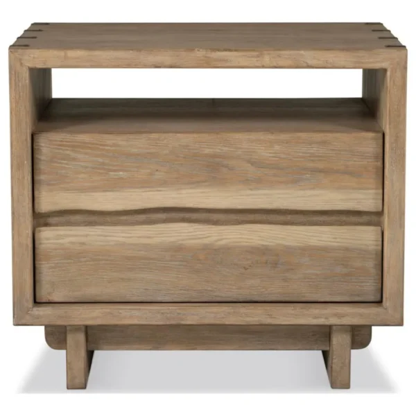 Stillwater 2 Drawer Rustic Nightstand By Coaster Furniture - Image 2