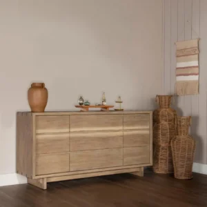 Stillwater 9 Drawer Rustic Dresser for Bedroom By Coaster Furniture
