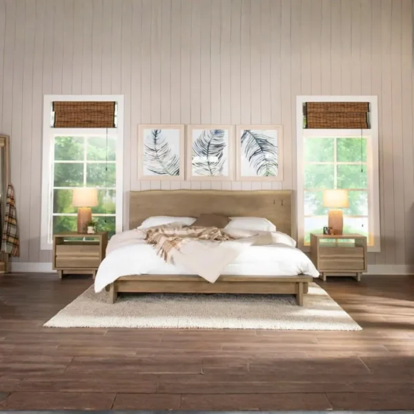 Stillwater Wooden Platform Bed By Coaster Furniture - Image 2