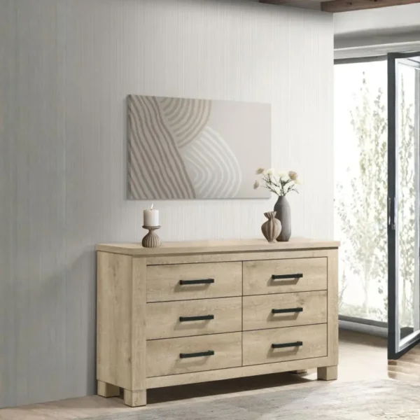 Oakglen 5 Piece Wood Bedroom Set By Coaster Furniture - Image 5