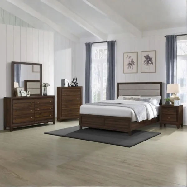 Welsley 2 Drawer Walnut Nightstand By Coaster Furniture - Image 10