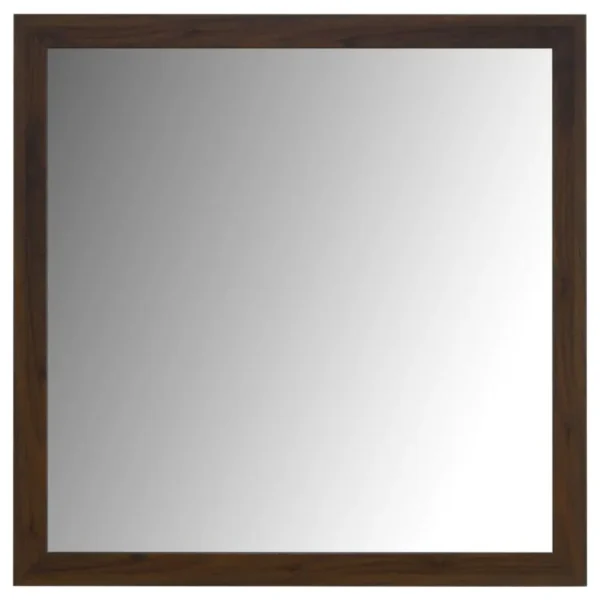 Welsley Walnut Wood Mirror By Coaster Furniture - Image 3