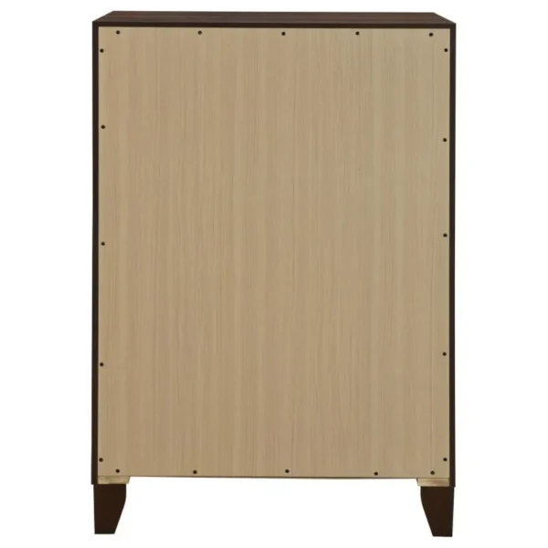 Welsley Walnut Chest of Drawers By Coaster Furniture - Image 6