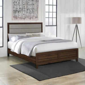 Welsley 50-Inch Walnut Bed Frame By Coaster Furniture