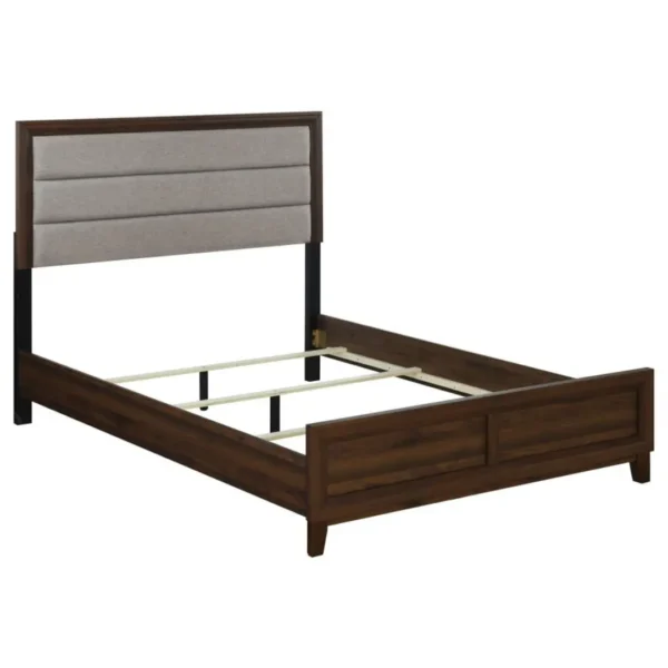 Welsley 50-Inch Walnut Bed Frame By Coaster Furniture - Image 2