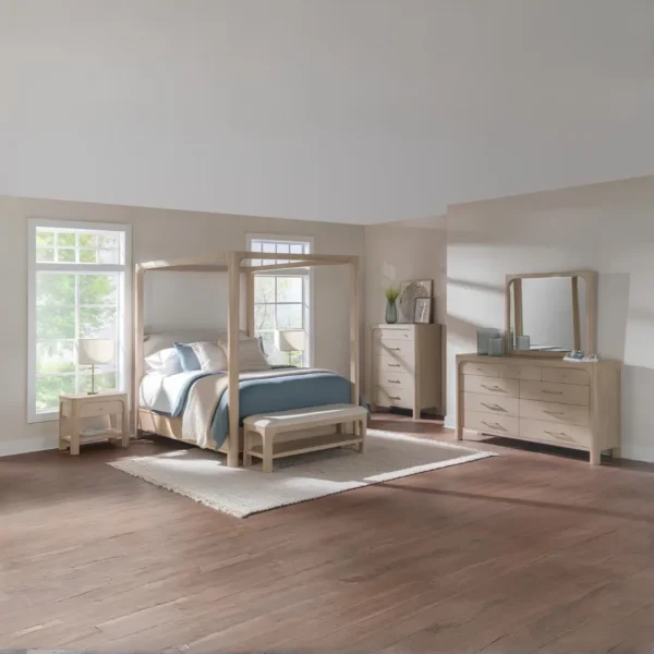 Solano Weathered Mango Nightstand with Drawer By Coaster Furniture - Image 9