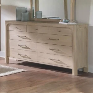 Solano 9 Drawer Mahogany Dresser Cabinet By Coaster Furniture