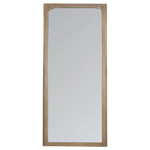 Solano 80-Inch Weathered Mango Floor Mirror By Coaster Furniture - Image 3