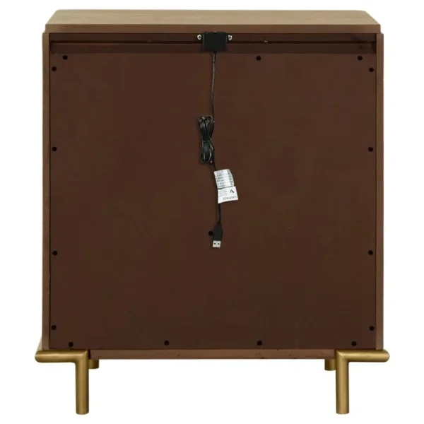 Arini Three Drawer Nightstand By Coaster Furniture - Image 6