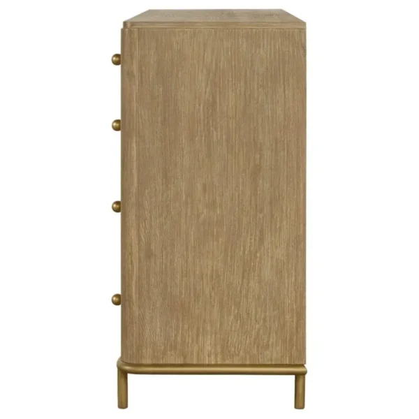 Arini Sand Wash 8-Drawer Dresser By Coaster Furniture - Image 5
