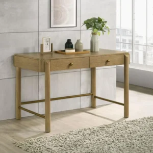 Arini 2 Drawer Vanity Desk Makeup Table By Coaster Furniture