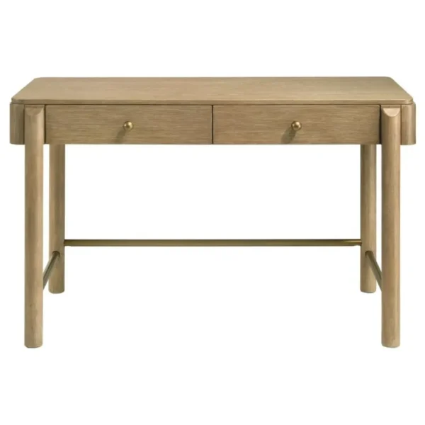 Arini 2 Drawer Vanity Desk Makeup Table By Coaster Furniture - Image 3
