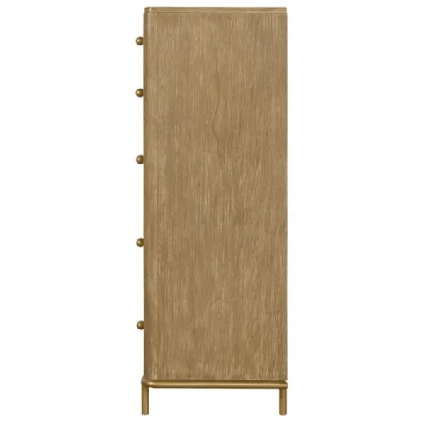 Arini 5 Drawer Sand Wash Chest By Coaster Furniture - Image 4