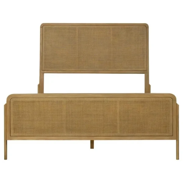 Arini Rattan Panel Bed By Coaster Furniture - Image 2