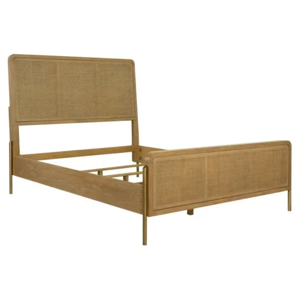 Arini Rattan Panel Bed By Coaster Furniture - Image 3