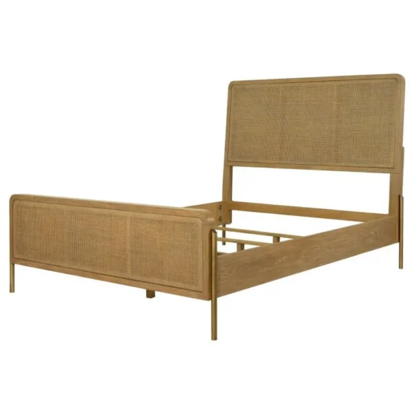 Arini Rattan Panel Bed By Coaster Furniture - Image 4