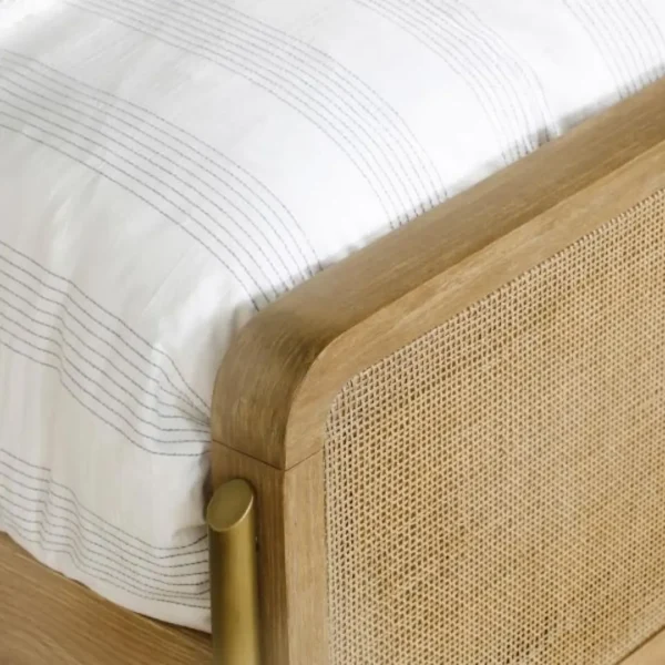 Arini Rattan Panel Bed By Coaster Furniture - Image 8