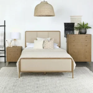 Arini 56-Inch Cream Panel Bed By Coaster Furniture