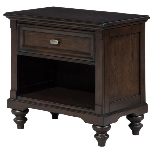Andover 1 Drawer Nightstand Wood By Coaster Furniture - Image 3