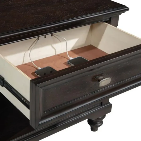 Andover 1 Drawer Nightstand Wood By Coaster Furniture - Image 8