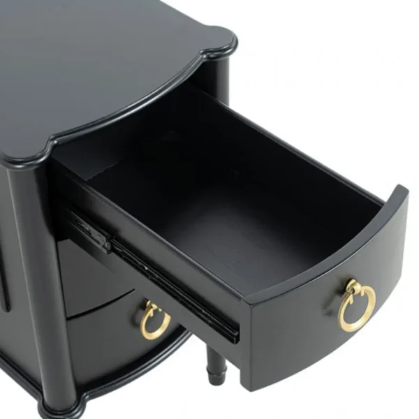 Bude Contemporary 3 Drawer Nightstand by Furniture of America - Image 5