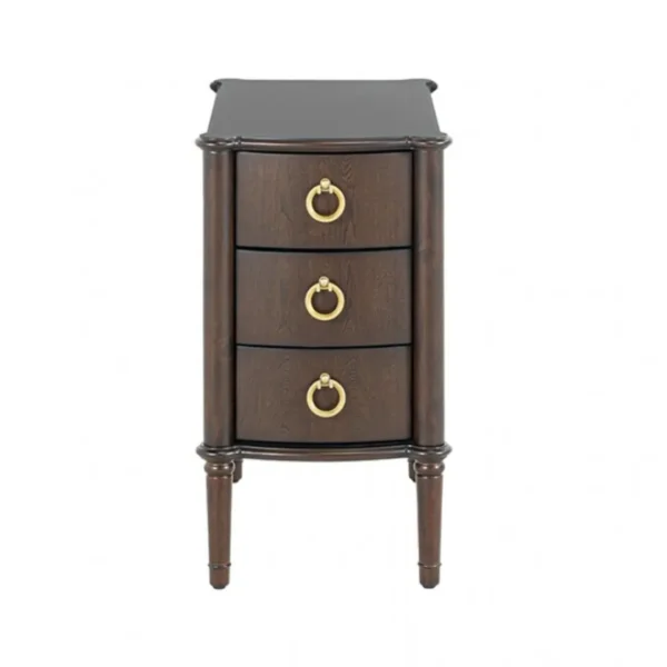 Bude Contemporary 3 Drawer Nightstand by Furniture of America - Image 9