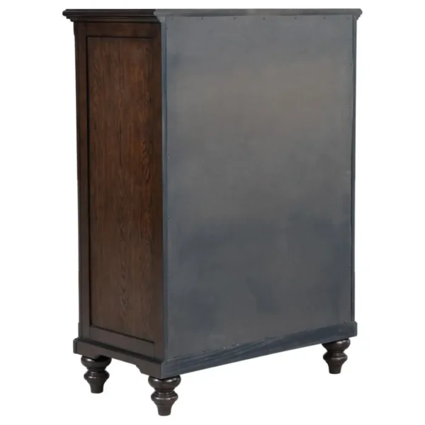 Andover Traditional Dark Oak Chest By Coaster Furniture - Image 5