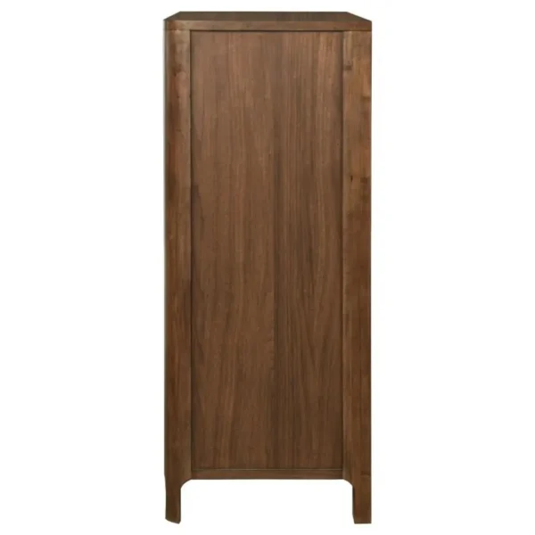 Maderia 5 Drawer Chest of Drawers Walnut By Coaster Furniture - Image 4