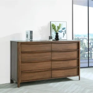 Maderia 8 Drawer Walnut Dresser By Coaster Furniture