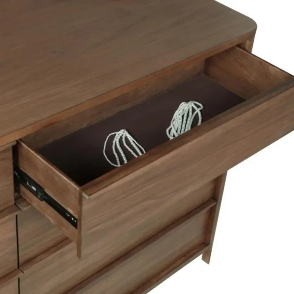 Maderia 8 Drawer Walnut Dresser By Coaster Furniture - Image 7