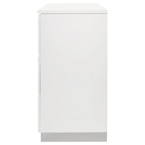 Felicity Contemporary Dresser White High Gloss By Coaster Furniture - Image 4