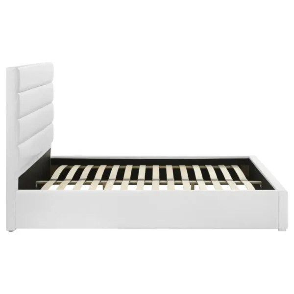 Felicity Leather Upholstered Bed By Coaster Furniture - Image 3