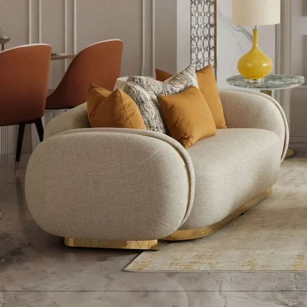 HD-100 Modern 3 Piece Sofa Set by Homey Design - Image 4