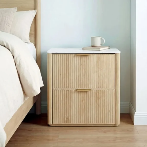 Lydd 2 Drawer Nightstand by Furniture of America - Image 2