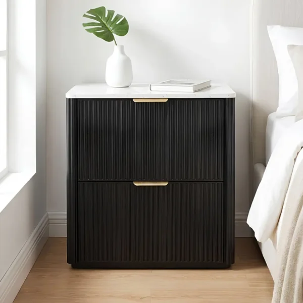 Lydd 2 Drawer Nightstand by Furniture of America - Image 3