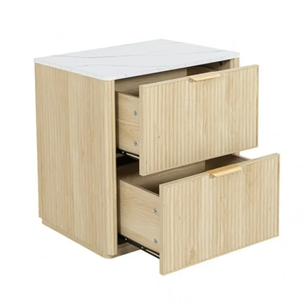 Lydd 2 Drawer Nightstand by Furniture of America - Image 4