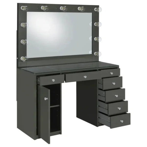 Acena 7 Drawer Vanity Set with Lighting By Coaster Furniture - Image 3