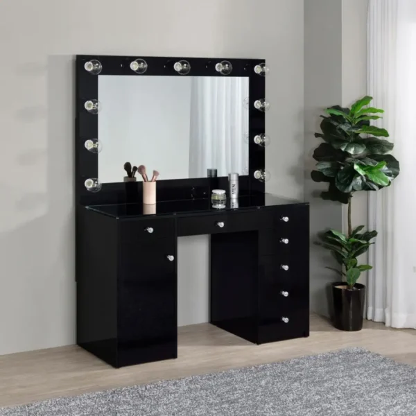 Acena 7 Drawer Vanity Set with Lighting By Coaster Furniture - Image 11