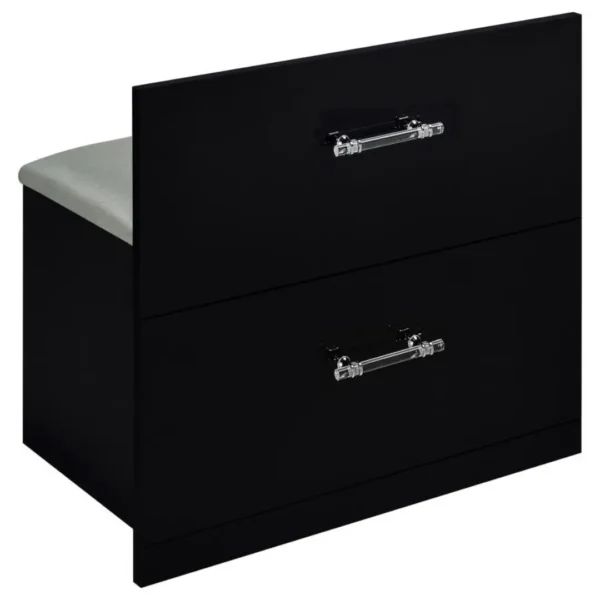 Flora 2 Drawer Vanity Set with LED Mirror By Coaster Furniture - Image 5