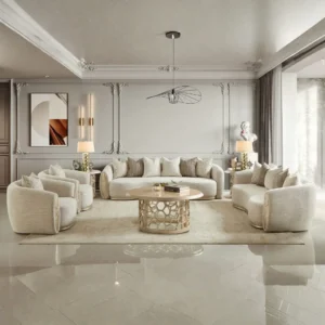 HD-999 Gray 3 PC Sofa Set by Homey Design