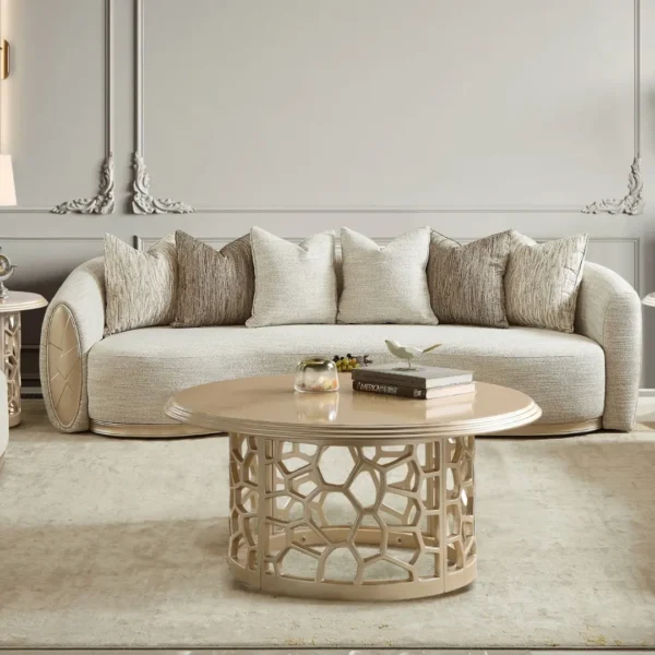 HD-999 Gray 3 PC Sofa Set by Homey Design - Image 3