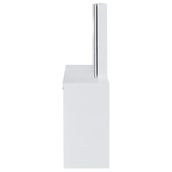 Bunbury White Makeup Vanity Table Set By Coaster Furniture - Image 7