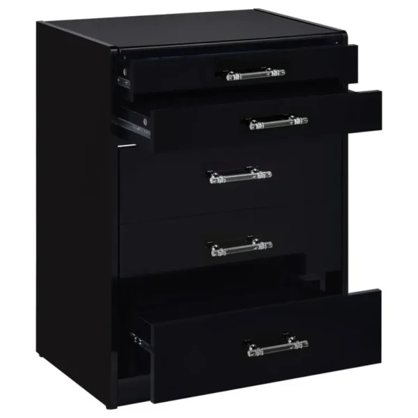 Danbury Makeup Vanity and Stool Set By Coaster Furniture - Image 4