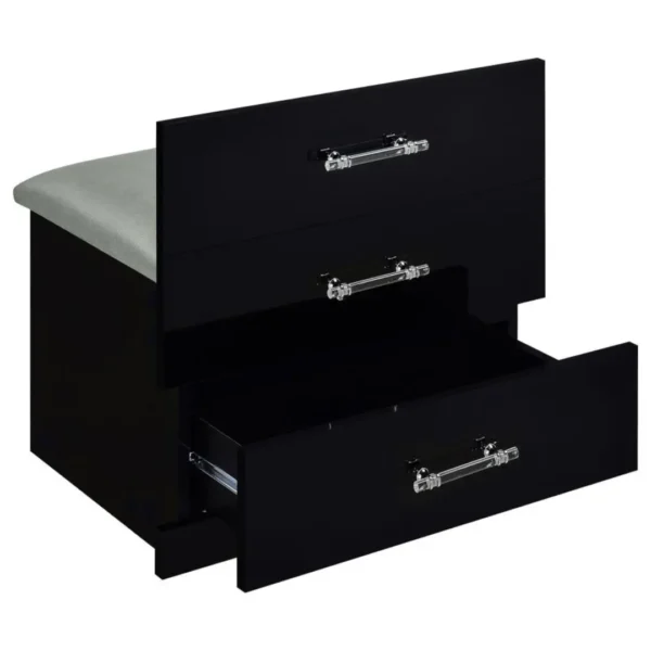 Danbury Makeup Vanity and Stool Set By Coaster Furniture - Image 18