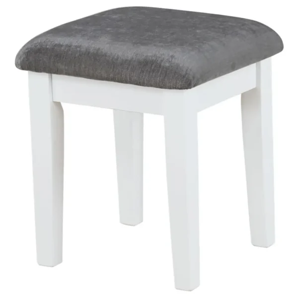 Elijah White Vanity Set with Lighting and Stool By Coaster Furniture - Image 5