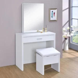 Harvey Vanity Set with Lift-Top Stool By Coaster Furniture