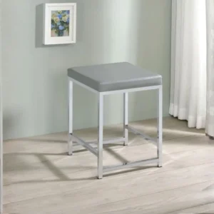 Umbridge Padded Cushion Vanity Stool By Coaster Furniture